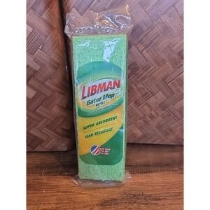 Libman GATOR MOP Easy Change 9" Refill Replacement/Butterfly Sponge Cleaning NEW